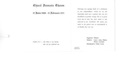 THERON-Charel-Francois-1909-1971