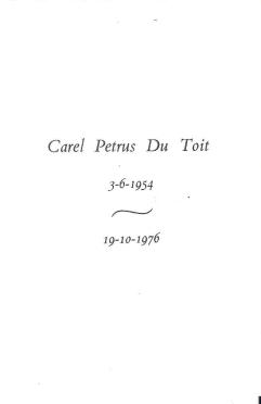 TOIT-DU-Carel-Petrus-1954-1976-M