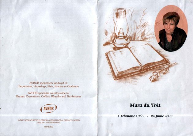 TOIT, Mara du nee GREYLING 1953-2009_1
