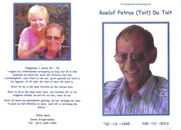 TOIT, Roelof Petrus du 1945-2013_1