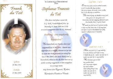 TOIT-DU-Stephanus-Francois-1941-2009-M