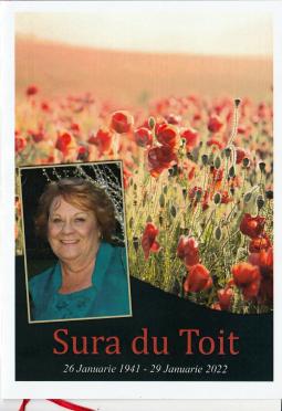 TOIT-DU-Sussara-Johanna-Nn-Sura-neé-Kruger-1941-2022-F