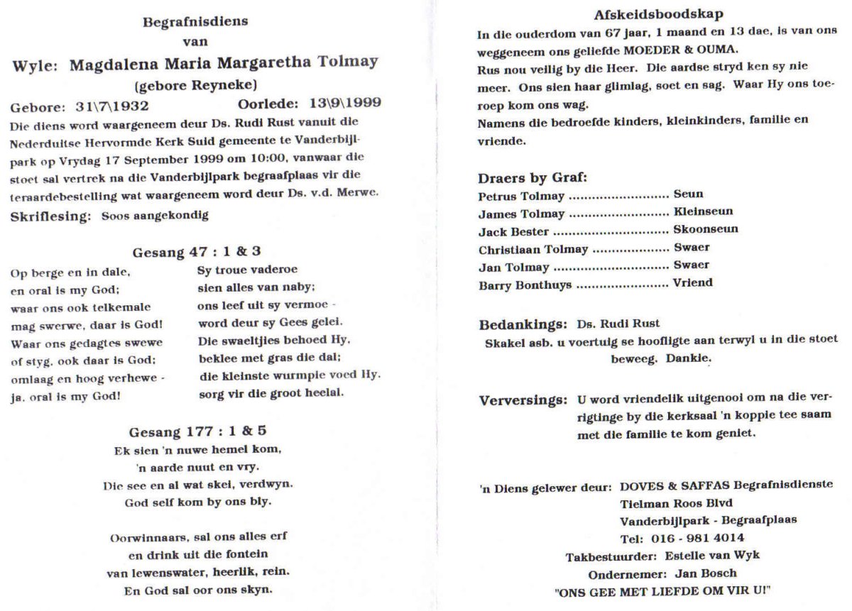 TOLMAY-Magdalena-Maria-Margaretha-nee-Reyneke-1932-1999-F_1