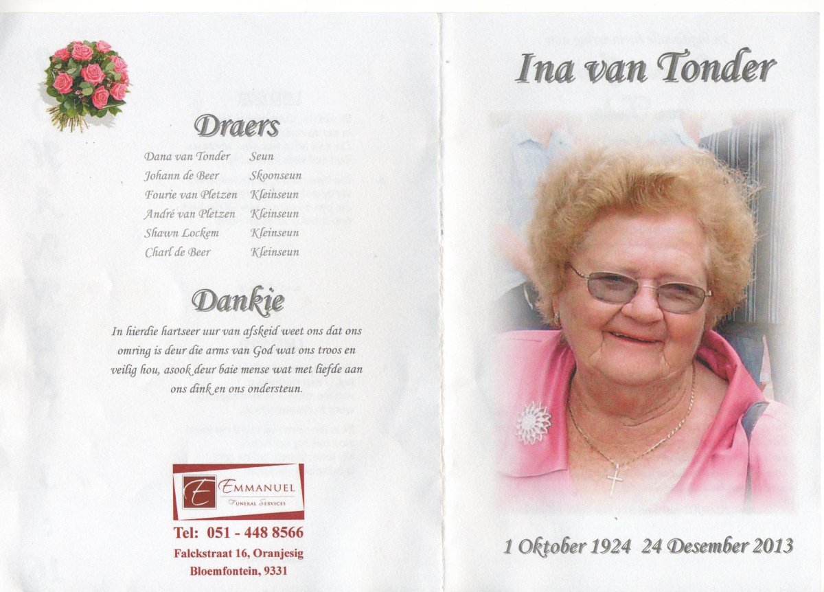 TONDER-VAN-Catharina-Jacoba-Nn-Ina-neé-Steyn-1924-2013-F_1