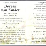 TONDER-VAN-Doreen-1947-2013-F