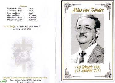 TONDER-VAN-Jeremia-Johannes-Cornelius-Nn-Mias-1931-2015-M