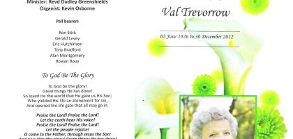 TREVORROW-Val-1926-2012