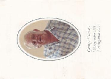 TURVEY-George-Mortimer-Bisset-1938-2010-M