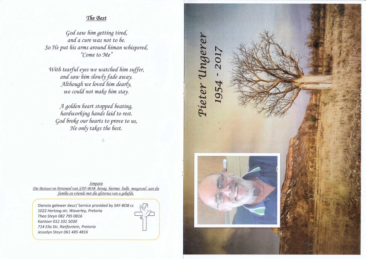 UNGERER-Pieter-1954-2017-M-1