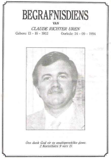 UREN, Claude Richter 1952-1994_1