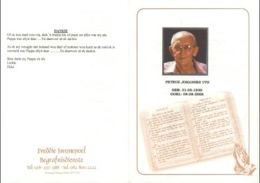 UYS-Petrus-Johannes-1930-2006-GGSA.NoordWesVersameling-M
