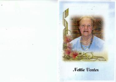 VENTER-Jannetje-Levina-Catharina-Francina-Nn-Nettie-nee-Mulder-1916-2015-F