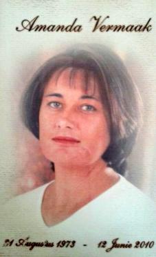 VERMAAK-Amanda-née-LeRoux-1973-2010-F