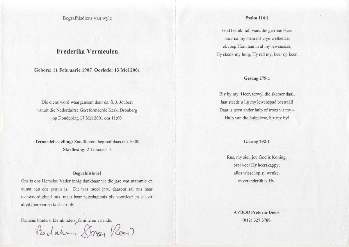 VERMEULEN-Frederika-1907-2001-F_1