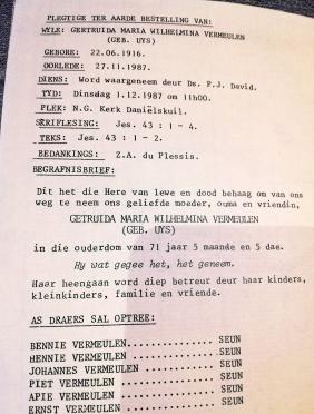 VERMEULEN-Gertruida-Maria-Wilhelmina-nee-Uys-1916-1987-F