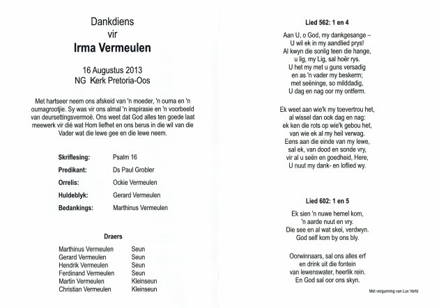 VERMEULEN-Irma-Leonora-Nn-Irma-1923-2013-F_2