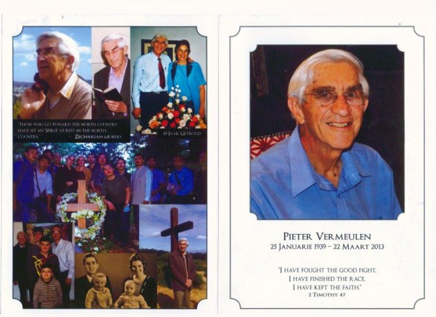 VERMEULEN, Pieter 1939-2013