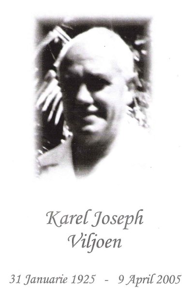 VILJOEN, Karel Joseph 1925-2005_1