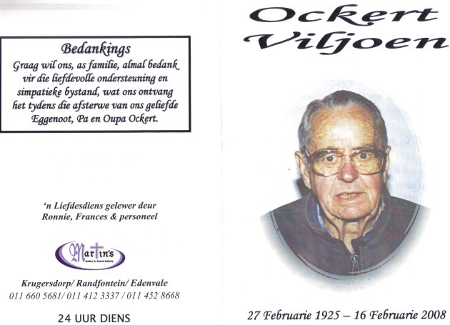 VILJOEN, Ockert Andries 1925-2008_1