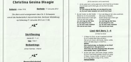 VISAGIE-Christina-Gesina-Nn-Chrissie-1918-2012