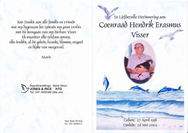 VISSER-Coenraad-Hendrik-Erasmus-Nn-Visser-1938-2002-M