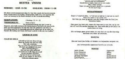 VISSER-Hester-1958-2000-F