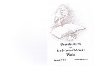 VISSER-Jan-Gerhardus-Lodewikus-1961-1999-M