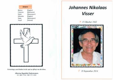 VISSER-Johannes-Nikolaas-Nn-Hans-1942-2014-M