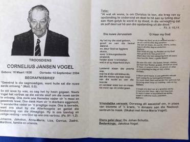 VOGEL-Cornelius-Jansen-1926-2004-M-2