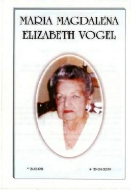 VOGEL-Maria-Magdalena-Elizabeth-Nn-Maud-nee-Botha-1921-2009-F