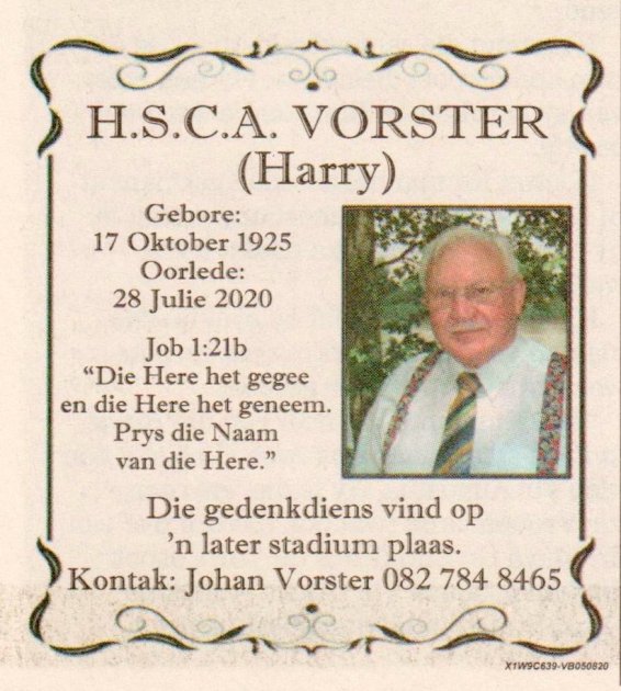 VORSTER-H-S-C-A-Nn-Harry-1925-2020-M_99