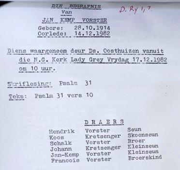 VORSTER-Jan-Kemp-1914-1982-M