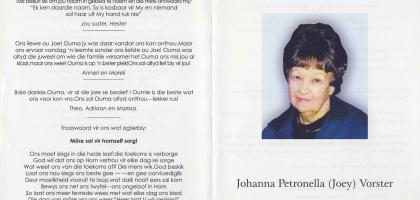 VORSTER-Johanna-Petronella-1918-2006