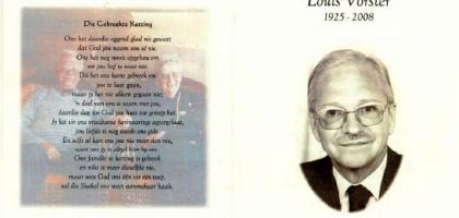 VORSTER-Louis-1925-2008-M