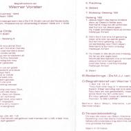 VORSTER, Werner 1983-1996_2