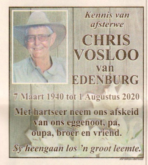 VOSLOO-Chris-1940-2020-M_99
