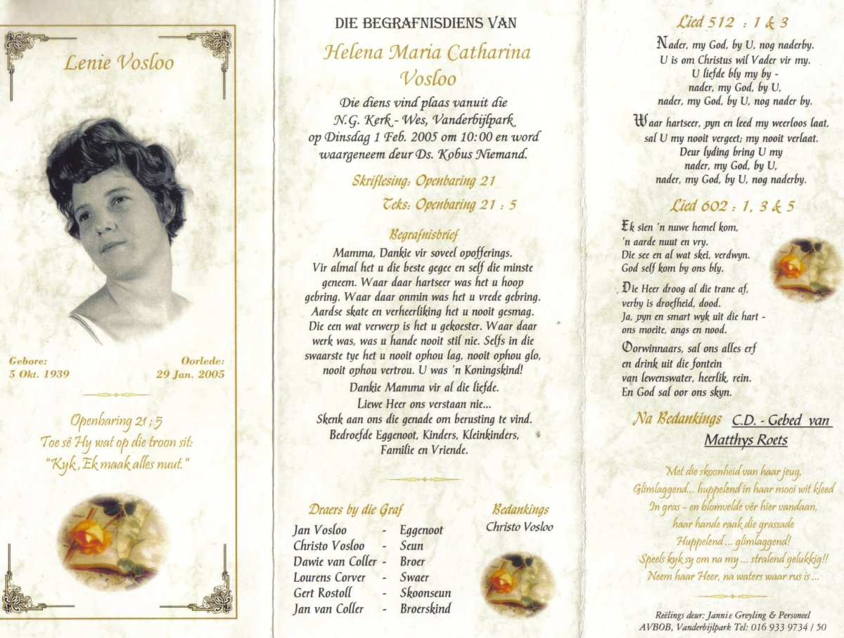 VOSLOO-Helena-Maria-Catharina-nee-VanColler-1939-2005-F_1