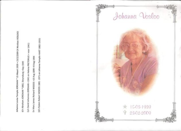 VOSLOO, Johanna Louisa Temple nee JORDAAN 1939-2009_1