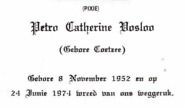 VOSLOO-Petro-Catherine-Nn-Pixie-nee-Coetzee-1952-1974-F_96