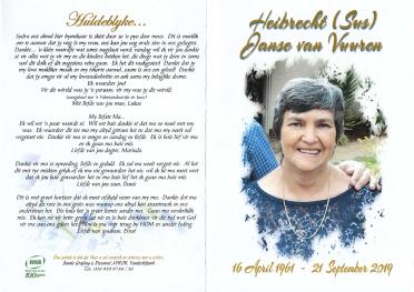 VUUREN-JANSE-VAN-Heibrecht-Cornelia-Nn-Sus.Sussie-1961-2019-F
