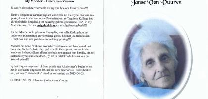 VUUREN-JANSE-VAN-Johanna-Margaretha-Jacoba-Nn-Grieta-1921-2013-F