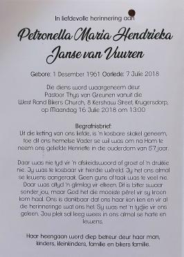 VUUREN-JANSE-VAN-Petronella-Maria-Hendrika-Nn-Henriette-nee-Czabai-1961-2018-F_2