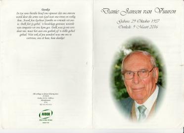 VUUREN-JANSEN-VAN-Daniel-Jacobus-Nn-Danie-1937-2016-M