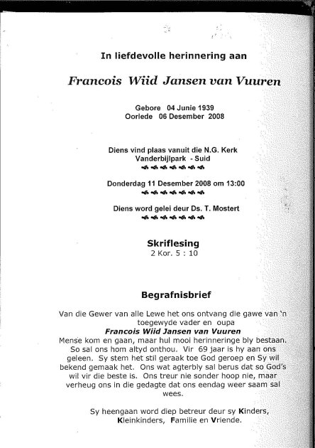 JANSEN VAN VUUREN_ Francois Wiid 1939 - 2008_1