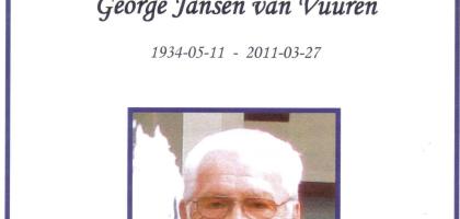 VUUREN-JANSEN-VAN-George-1934-2011