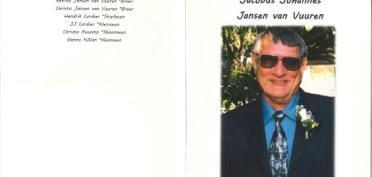 VUUREN-JANSEN-VAN-Jacobus-Johannes-1946-2017