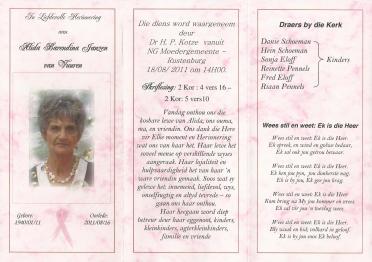 VUUREN-JANZEN-VAN-Alida-Barendina-Nn-Alida-1940-2011-F