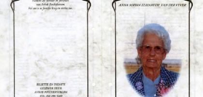 VYVER-VAN-DER-Anna-Sophia-Elizabeth-Nn-Ans-nee-Smith-1925-2003-M
