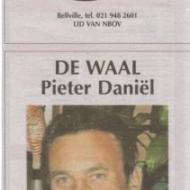WAAL, Pieter Daniël de 1953-2009_3