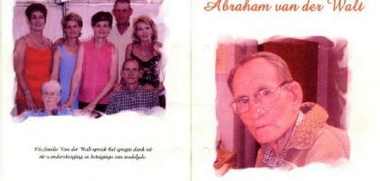 WALT-VAN-DER-Abraham-1924-2006-M